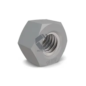 10 HV Grade DIN 6915 / EN 14399-4  Hexagon Nuts Hot Dip Galvanized HDG