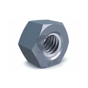 10 HV Grade DIN 6915 / EN 14399-4 Hexagon Nuts Zinc Plated