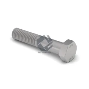 10.9 Grade DIN 931 - ISO 4014 - UNI 5737 Hexagon Head Bolts Half Threaded Hot Dip Galvanized HDG