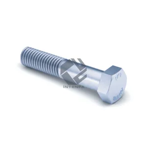 10.9 Grade DIN 931 - ISO 4014 - UNI 5737 Hexagon Head Bolts Half Threaded Zinc Plated