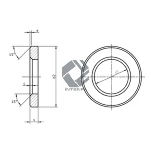 300 HV DIN 6916 EN 14399-6 UNI 5714 Structural Flat Washer