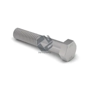 5.6 Grade DIN 931 - ISO 4014 - UNI 5737 Hexagon Head Bolts Half Threaded Hot Dip Galvanized HDG