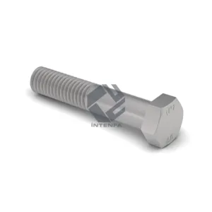 6.8 Grade DIN 931 - ISO 4014 - UNI 5737 Hexagon Head Bolts Half Threaded Hot Dip Galvanized HDG