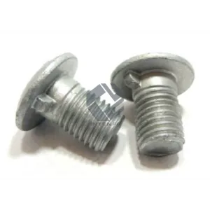 DIN 607 Round Cup Head Nib Bolts - Hot Dip Galvanized Road Safety Barriers Bolts