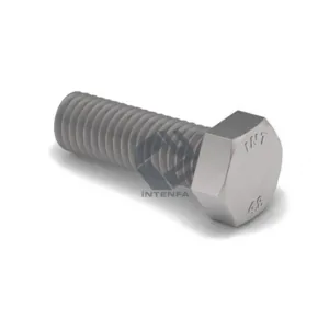 4.8 Grade DIN 933 - ISO 4017 - UNI 5739 Hexagon Head Bolts Full Threaded Hot Dip Galvanized HDG