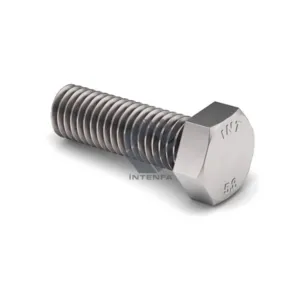 5.8 Grade DIN 933 - ISO 4017 - UNI 5739 Hexagon Head Bolts Full Threaded Geomet