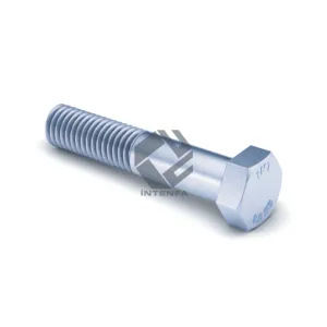 EN 15048 SB ( Structural Bolting ) 8.8 Grade DIN 931 - ISO 4014 Hexagon Head Bolts Half Threaded Zinc Plated